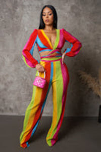 Rainbow - Pants Set