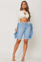 Load image into Gallery viewer, Butterflies - Denim Shorts