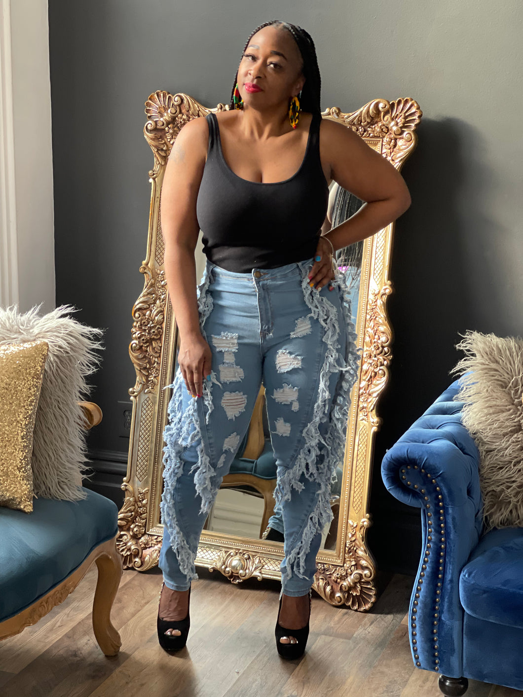 Double Fringe Jeans Sobella House of Fashion